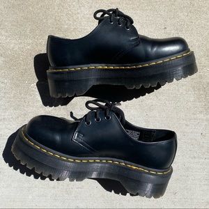 Dr. Martens 1461 quad platform shoes